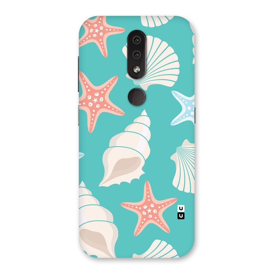 Starfish Sea Shell Back Case for Nokia 4.2