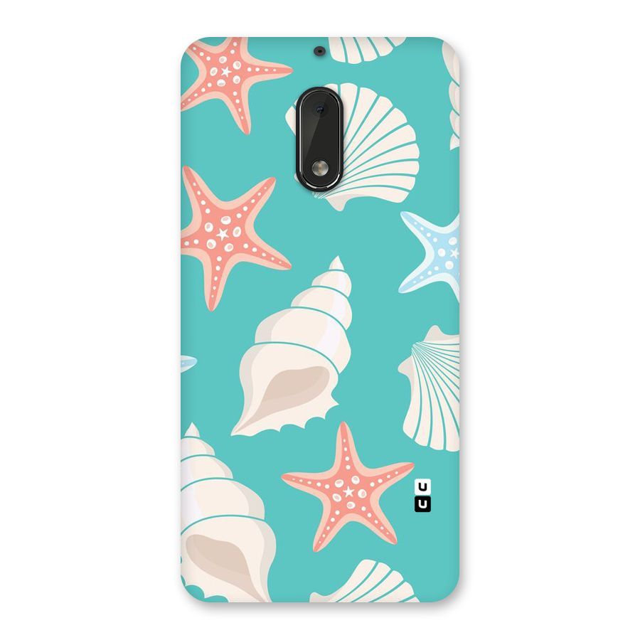 Starfish Sea Shell Back Case for Nokia 6
