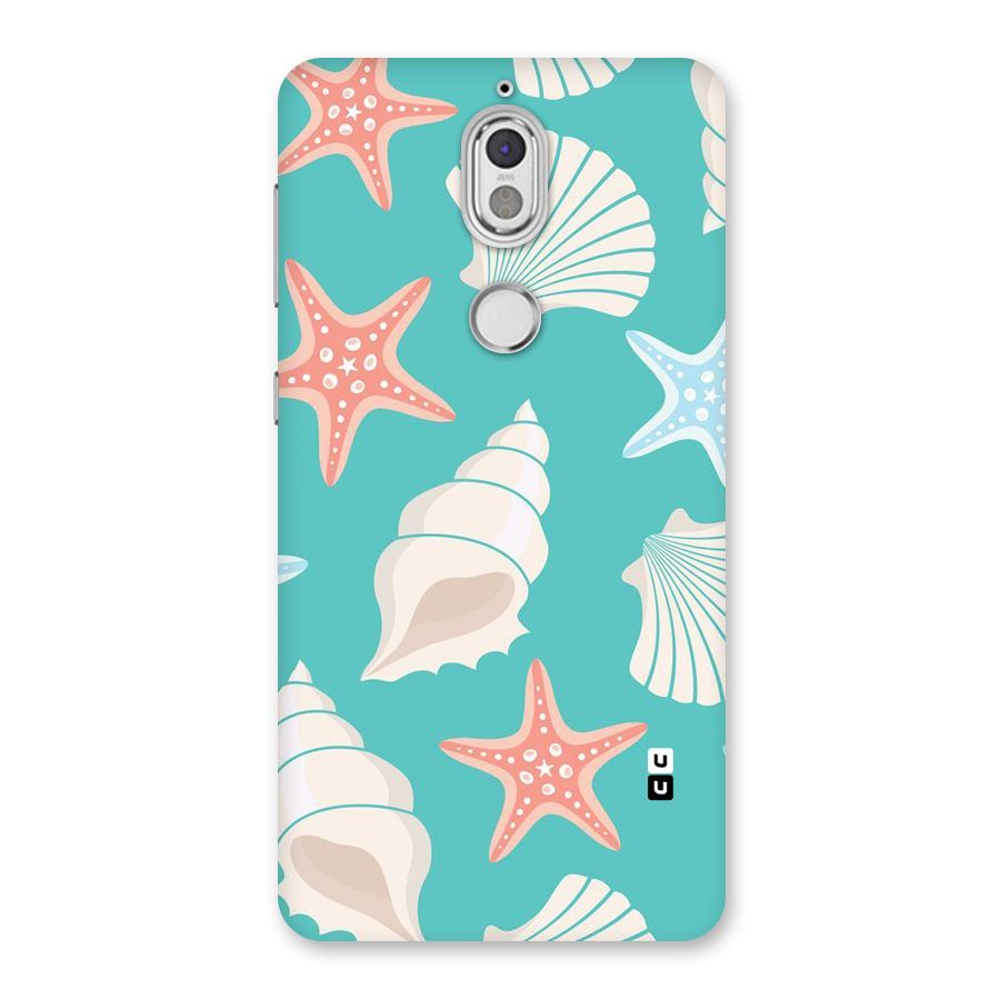 Starfish Sea Shell Back Case for Nokia 7