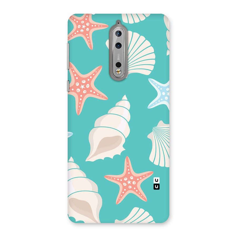 Starfish Sea Shell Back Case for Nokia 8