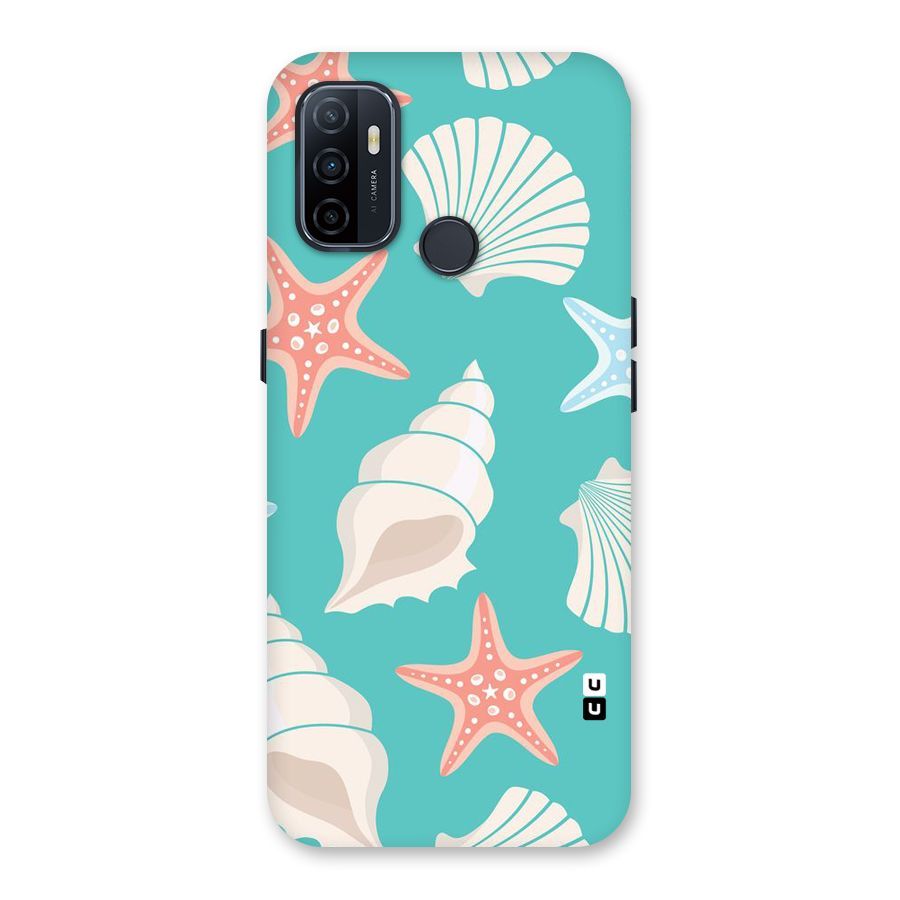 Starfish Sea Shell Back Case for Oppo A32