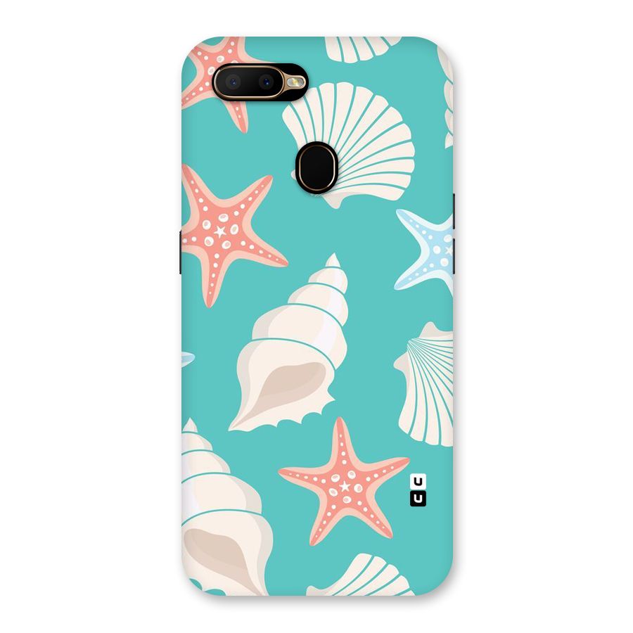 Starfish Sea Shell Back Case for Oppo A5s