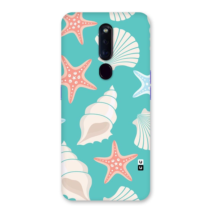 Starfish Sea Shell Back Case for Oppo F11 Pro