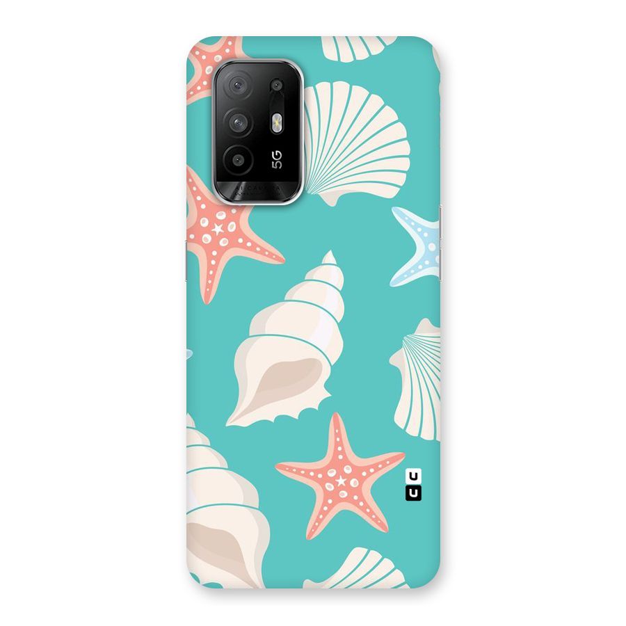 Starfish Sea Shell Back Case for Oppo F19 Pro Plus 5G