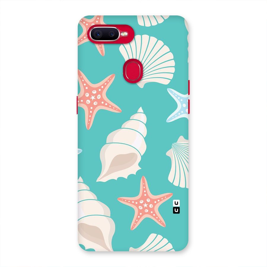 Starfish Sea Shell Back Case for Oppo F9 Pro