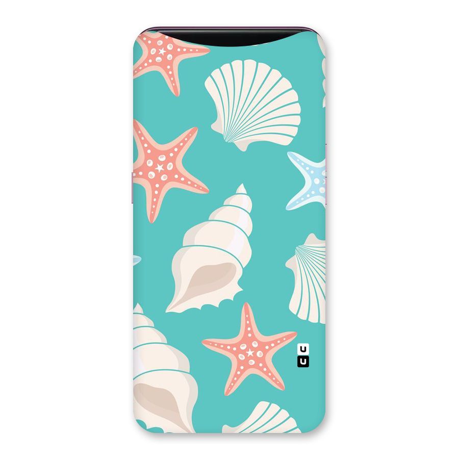 Starfish Sea Shell Back Case for Oppo Find X