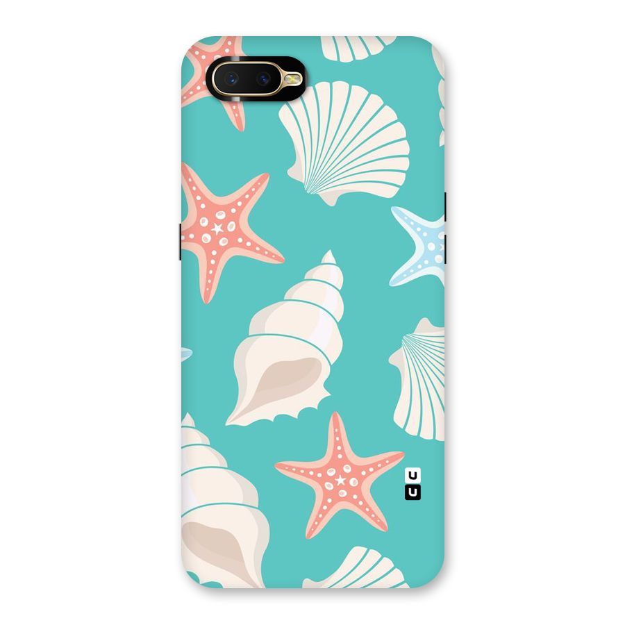 Starfish Sea Shell Back Case for Oppo K1