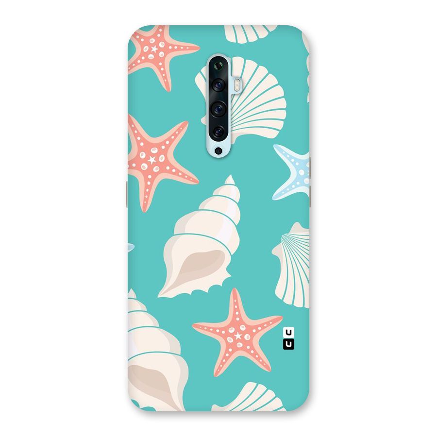 Starfish Sea Shell Back Case for Oppo Reno2 F