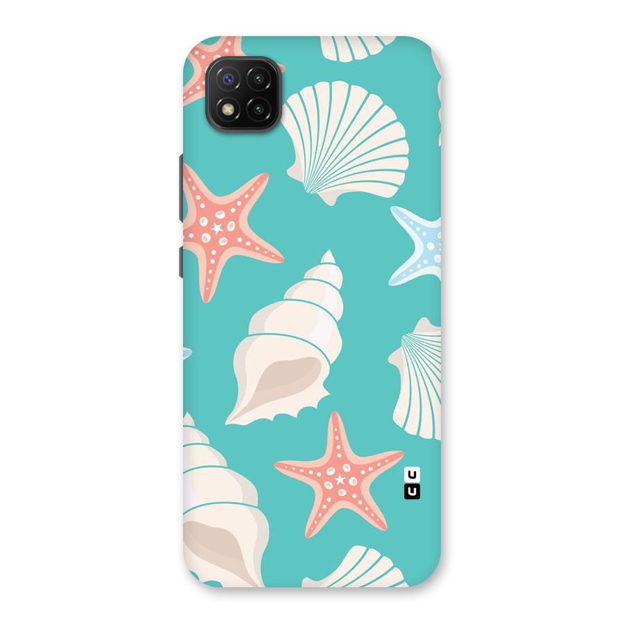 Starfish Sea Shell Back Case for Poco C3