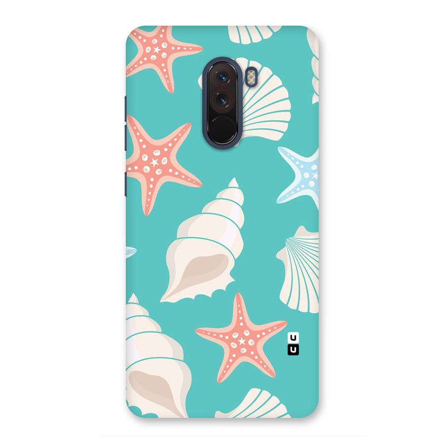 Starfish Sea Shell Back Case for Poco F1