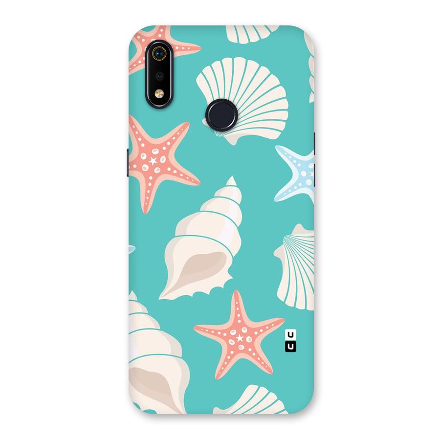 Starfish Sea Shell Back Case for Realme 3i