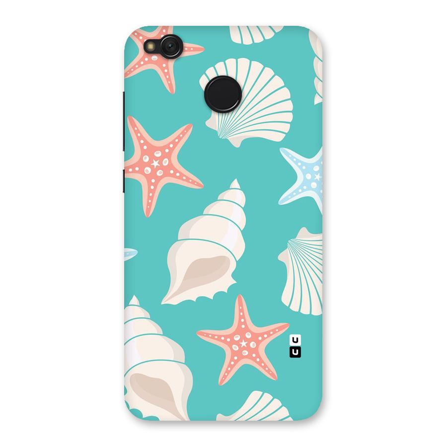 Starfish Sea Shell Back Case for Redmi 4