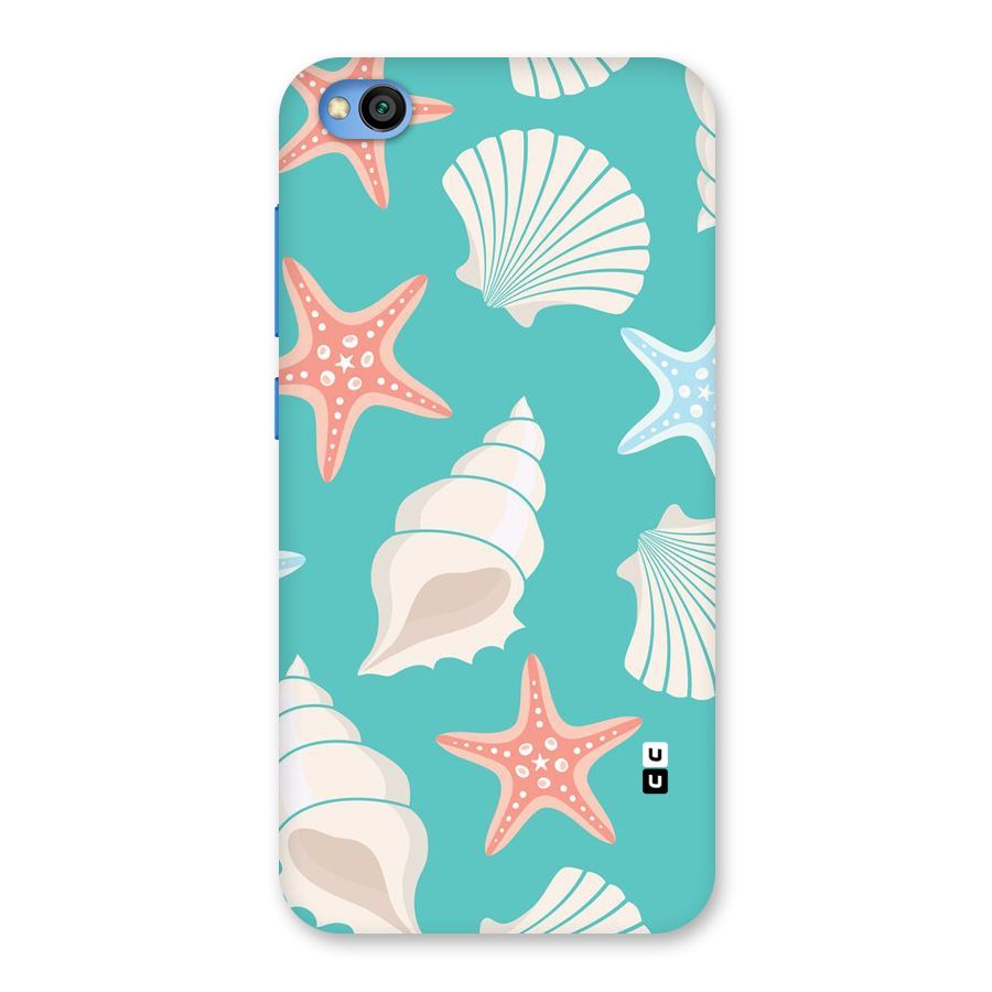 Starfish Sea Shell Back Case for Redmi Go