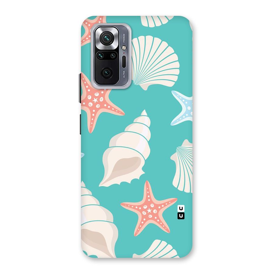 Starfish Sea Shell Back Case for Redmi Note 10 Pro Max