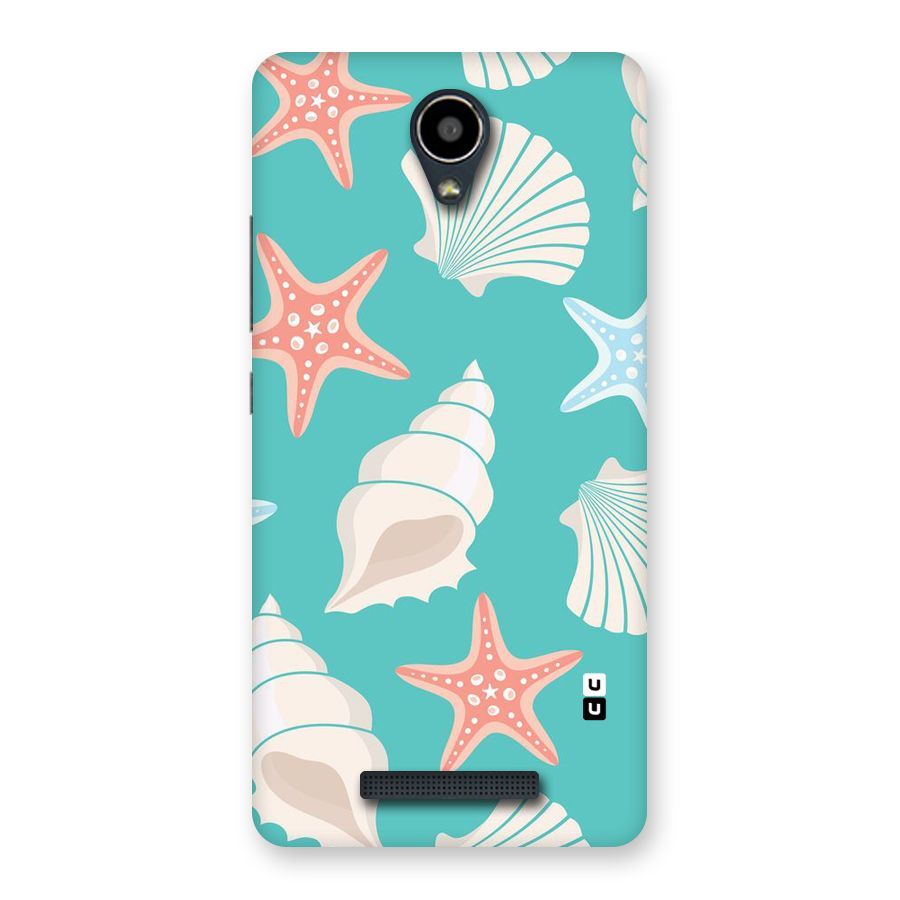 Starfish Sea Shell Back Case for Redmi Note 2