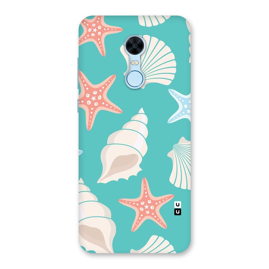 Starfish Sea Shell Back Case for Redmi Note 5