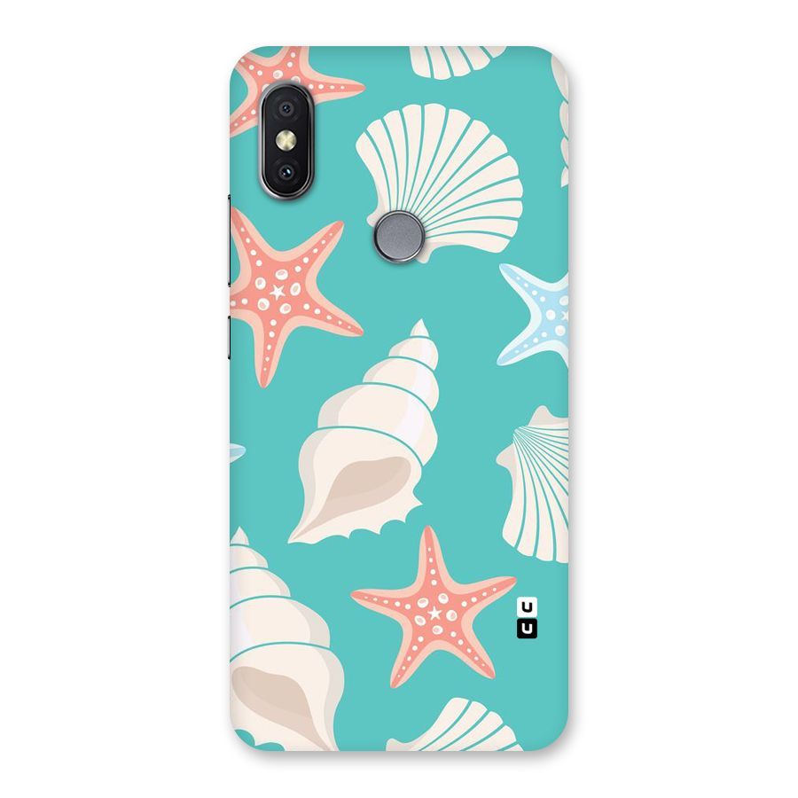 Starfish Sea Shell Back Case for Redmi Y2