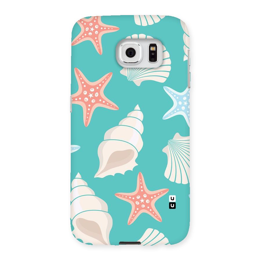 Starfish Sea Shell Back Case for Samsung Galaxy S6