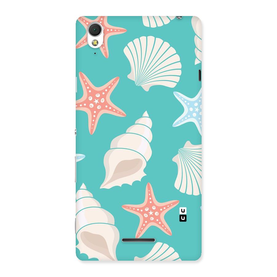 Starfish Sea Shell Back Case for Sony Xperia T3