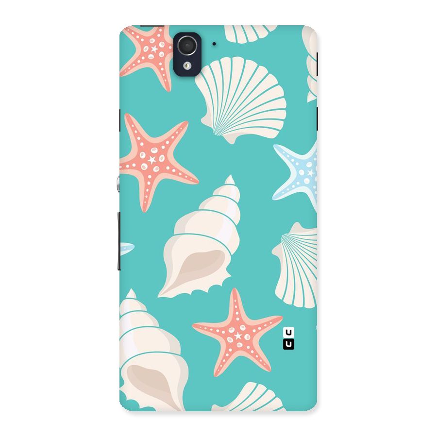 Starfish Sea Shell Back Case for Sony Xperia Z