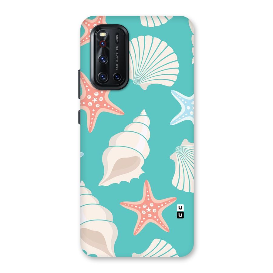 Starfish Sea Shell Back Case for Vivo V19