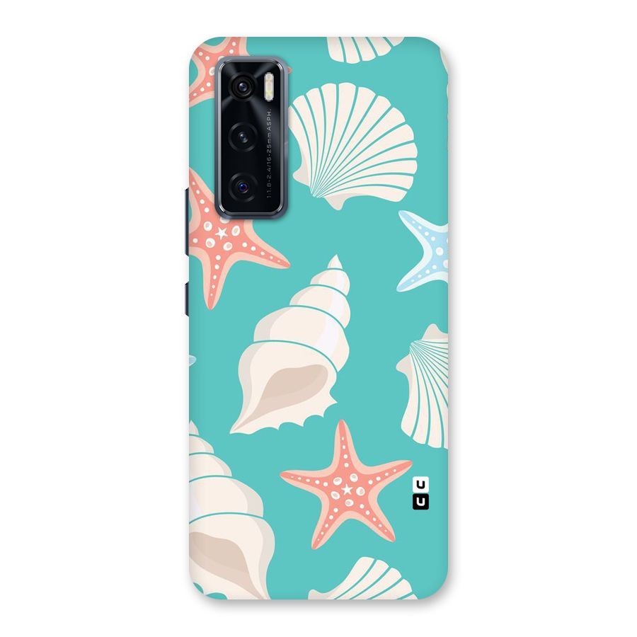 Starfish Sea Shell Back Case for Vivo V20 SE