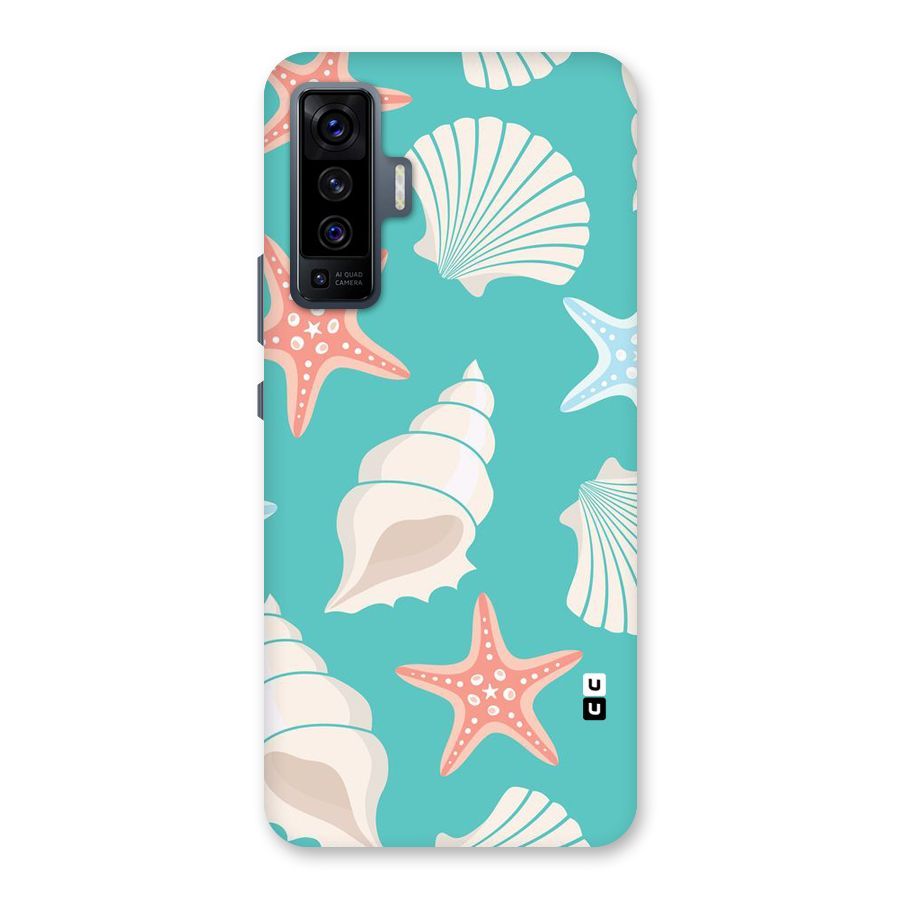 Starfish Sea Shell Back Case for Vivo X50