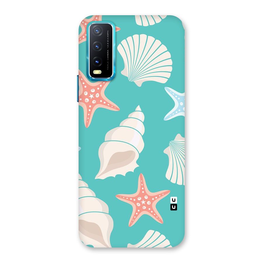 Starfish Sea Shell Back Case for Vivo Y20A