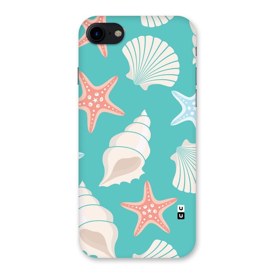 Starfish Sea Shell Back Case for iPhone SE 2020