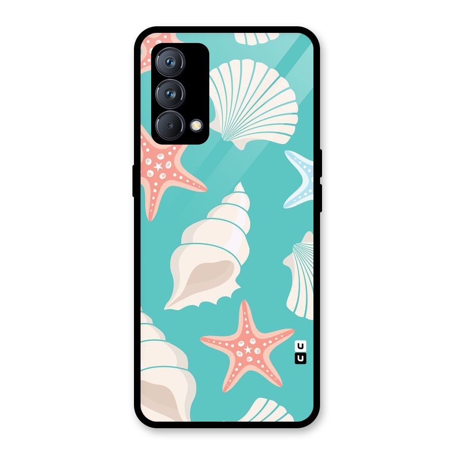 Starfish Sea Shell Glass Back Case for Realme GT Master Edition