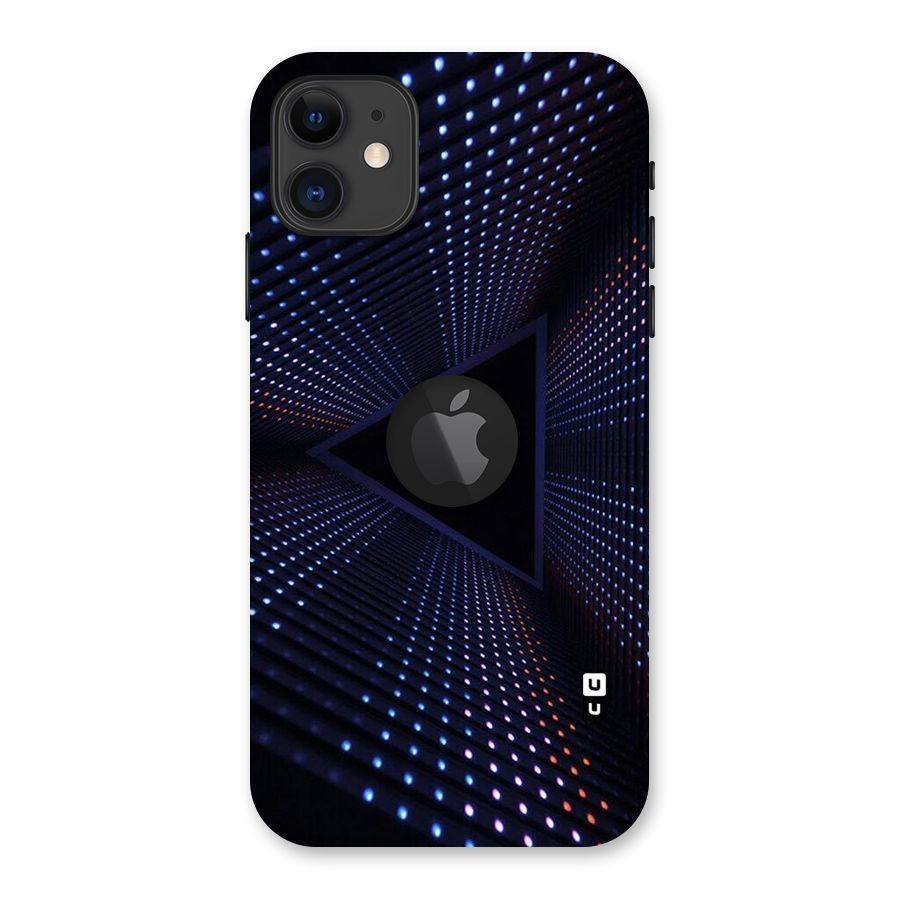 Stars Abstract Back Case for iPhone 11 Logo Cut