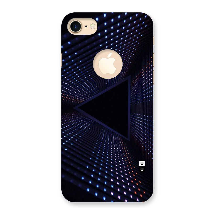 Stars Abstract Back Case for iPhone 7 Logo Cut