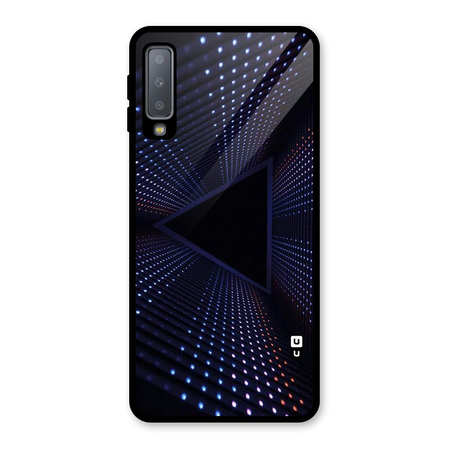 Stars Abstract Glass Back Case for Galaxy A7 (2018)