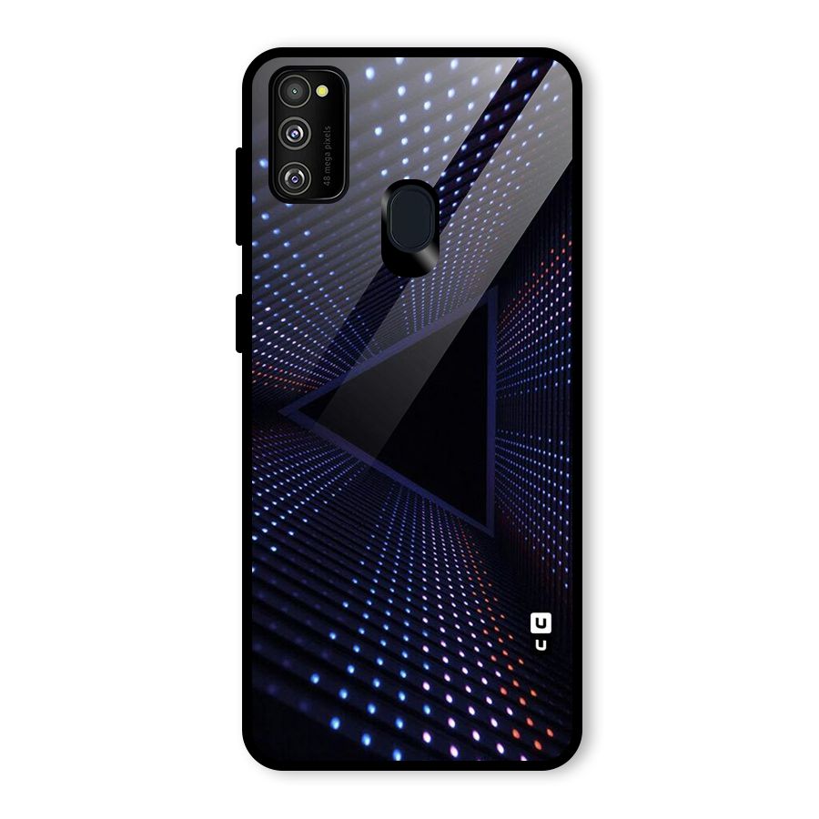 Stars Abstract Glass Back Case for Galaxy M30s