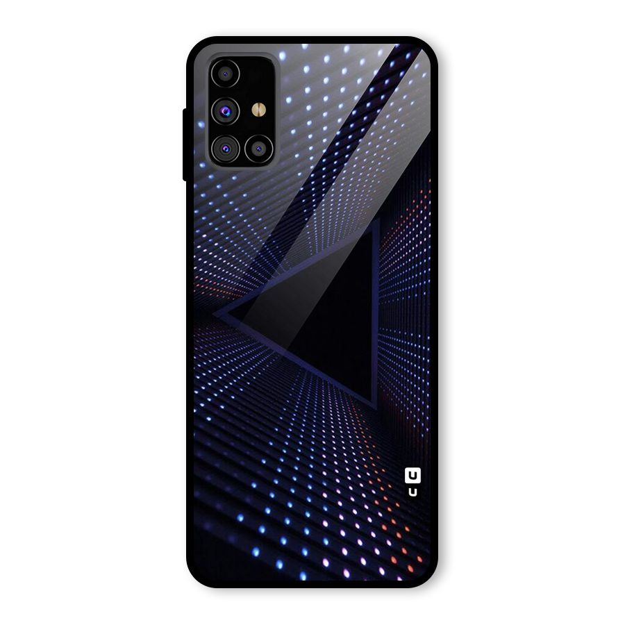 Stars Abstract Glass Back Case for Galaxy M31s