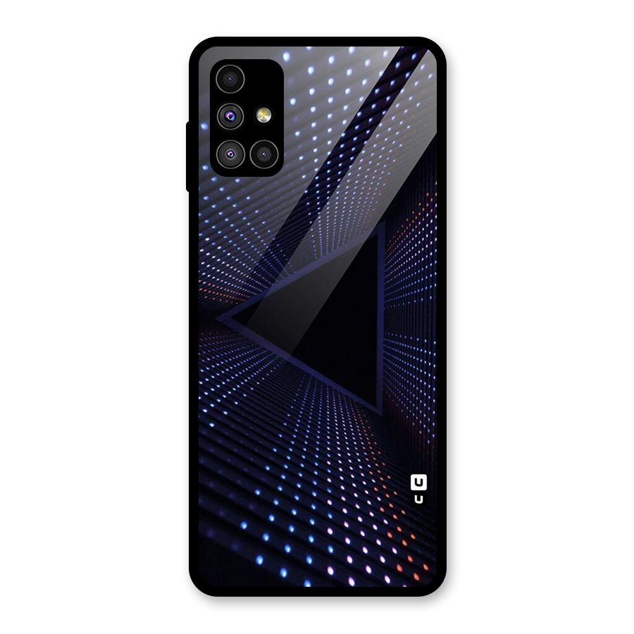 Stars Abstract Glass Back Case for Galaxy M51