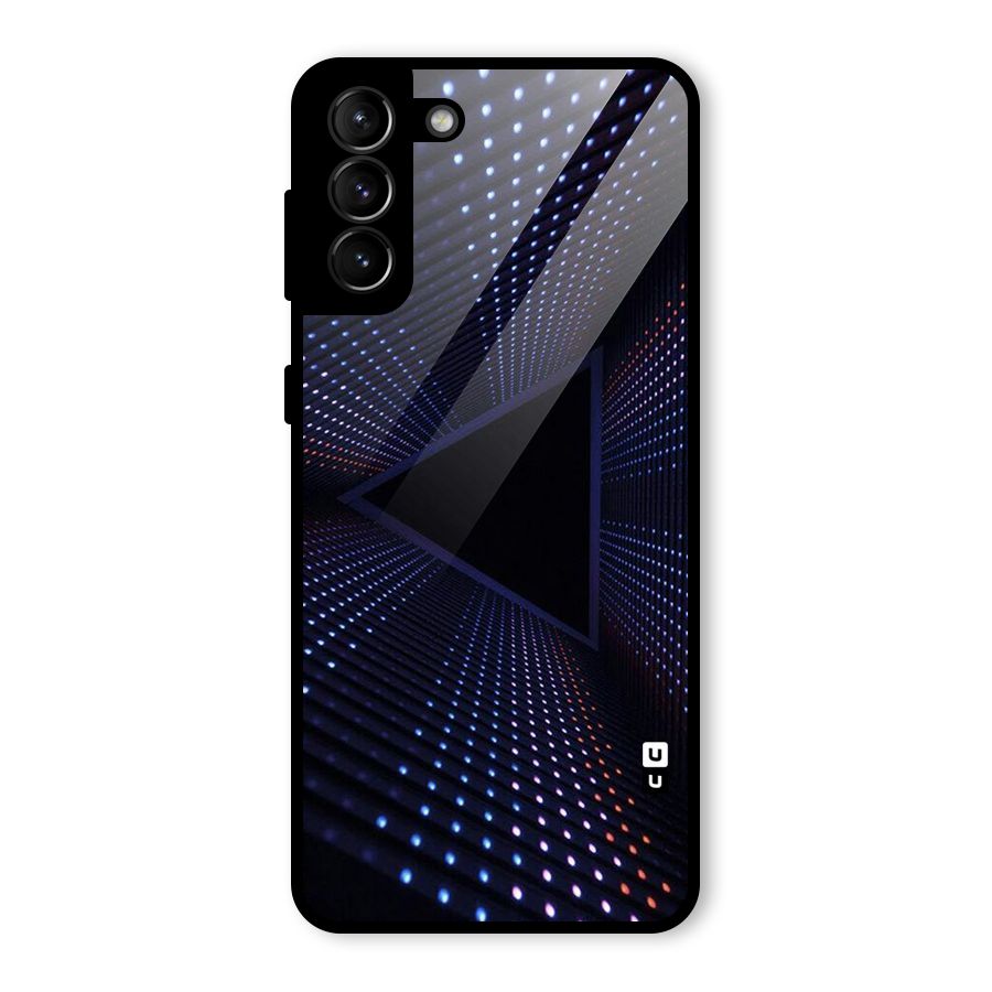 Stars Abstract Glass Back Case for Galaxy S21 Plus