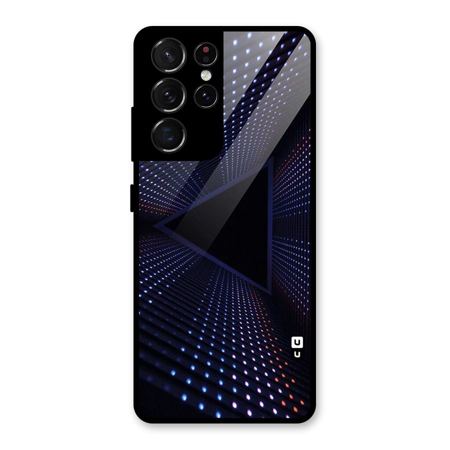 Stars Abstract Glass Back Case for Galaxy S21 Ultra 5G
