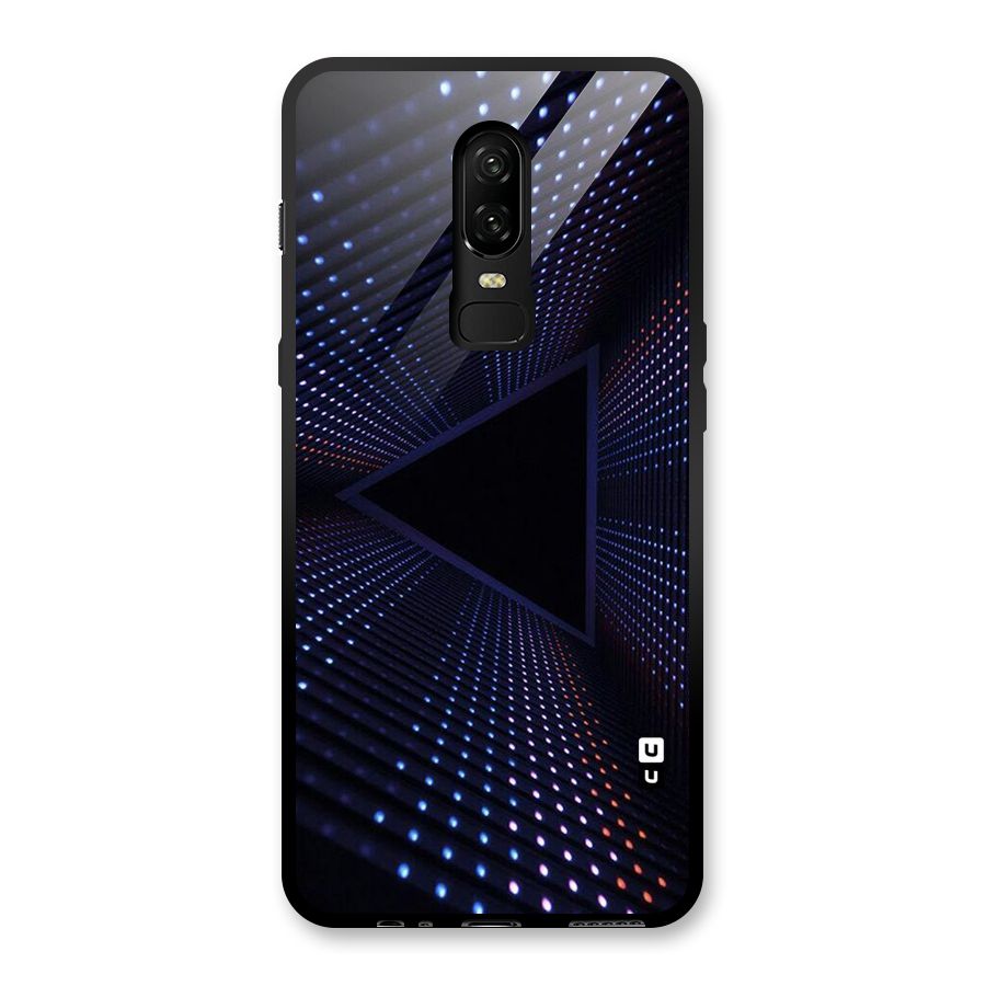 Stars Abstract Glass Back Case for OnePlus 6