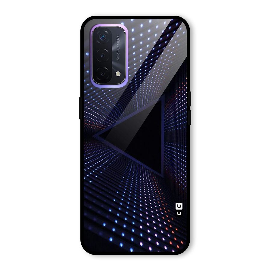 Stars Abstract Glass Back Case for Oppo A74 5G