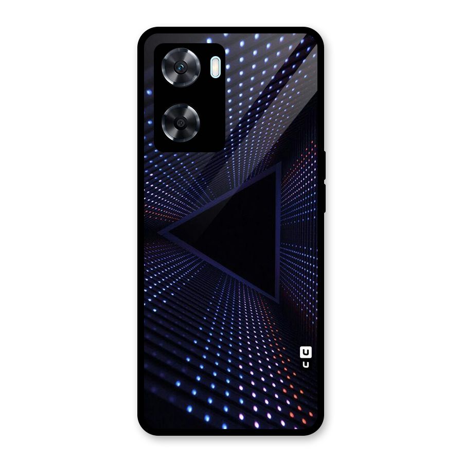 Stars Abstract Glass Back Case for Oppo A77