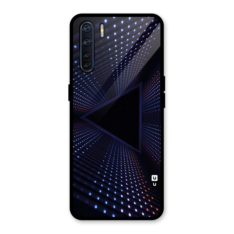 Stars Abstract Glass Back Case for Oppo F15