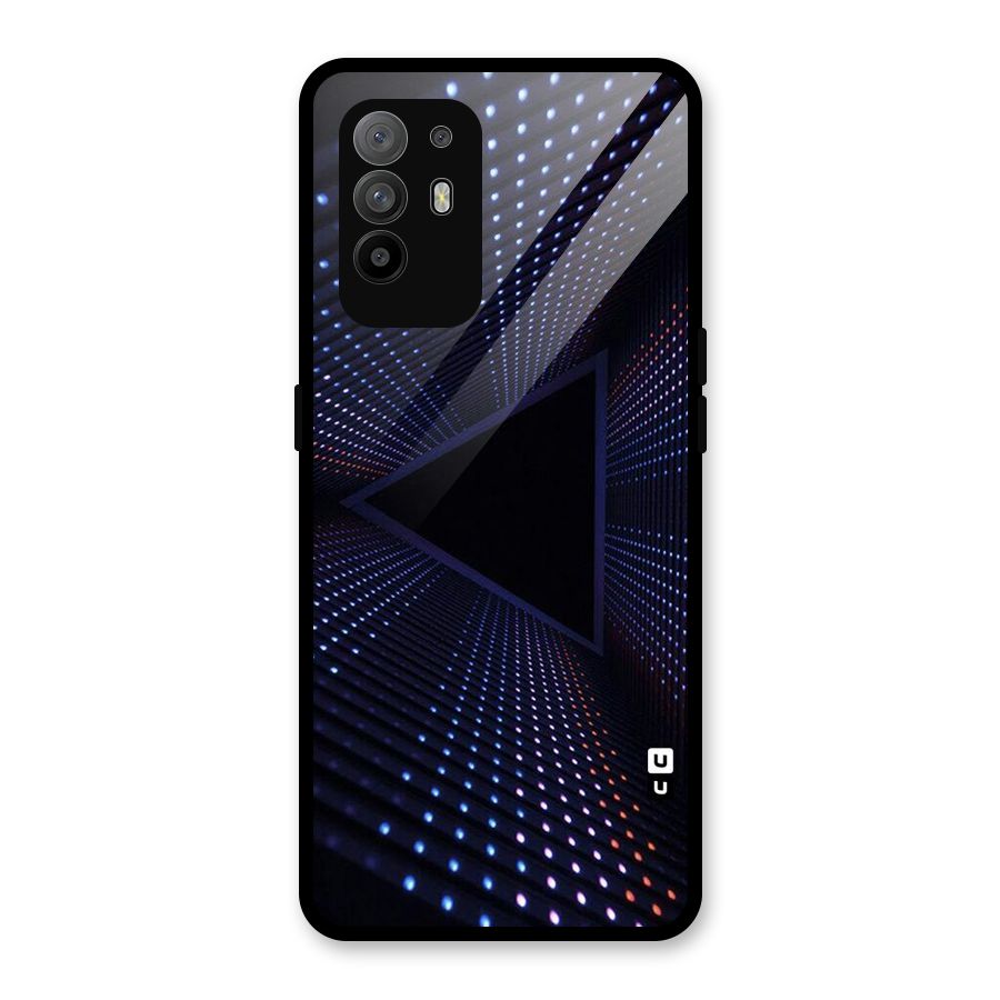 Stars Abstract Glass Back Case for Oppo F19 Pro Plus 5G