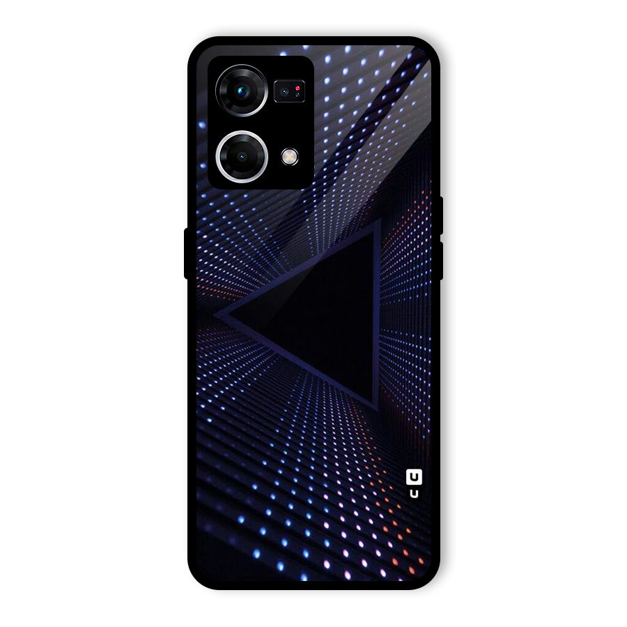 Stars Abstract Glass Back Case for Oppo F21 Pro 5G