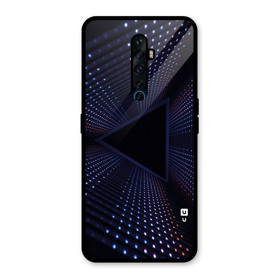 Stars Abstract Glass Back Case for Oppo Reno2 F