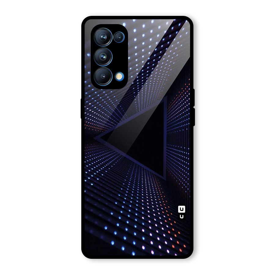 Stars Abstract Glass Back Case for Oppo Reno5 Pro 5G