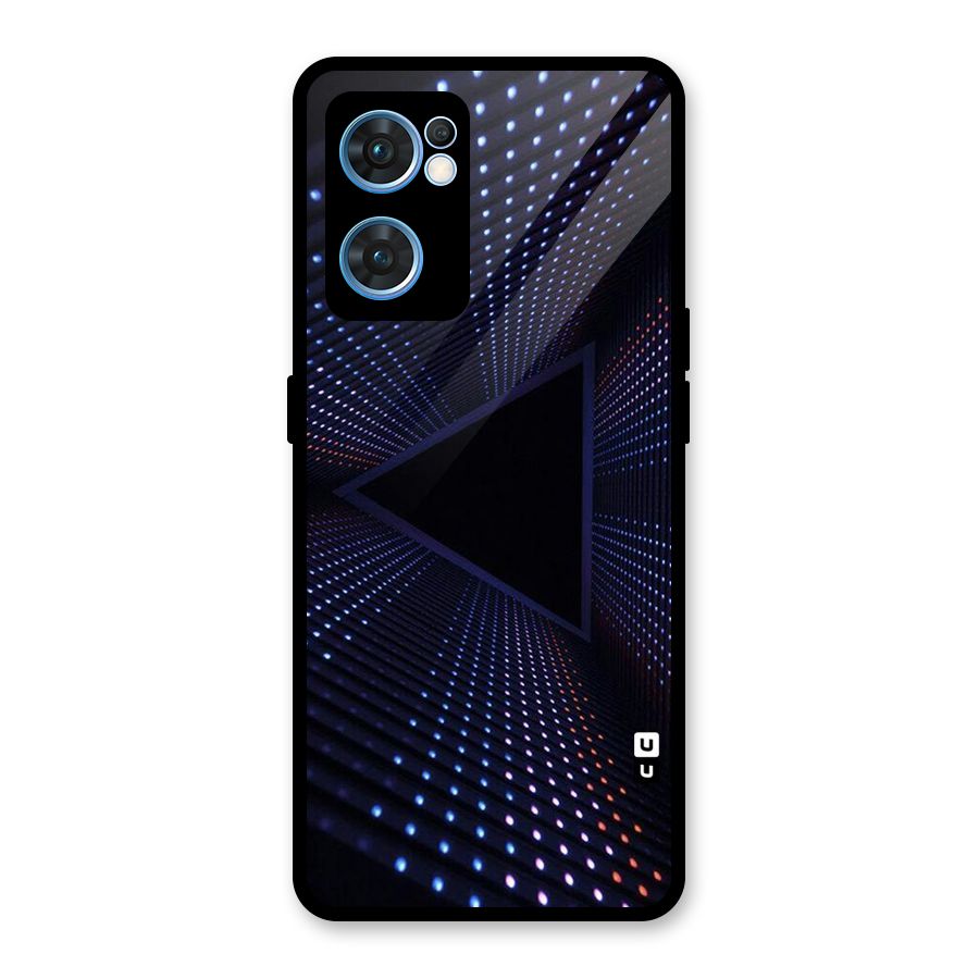 Stars Abstract Glass Back Case for Oppo Reno7 5G