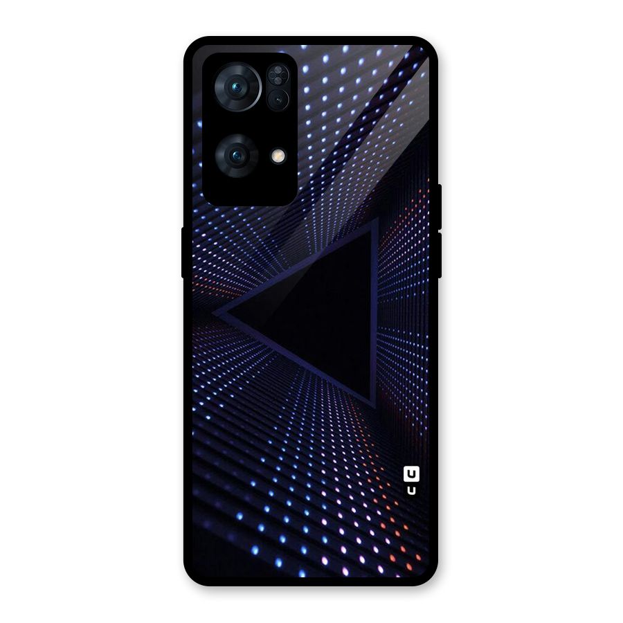 Stars Abstract Glass Back Case for Oppo Reno7 Pro 5G