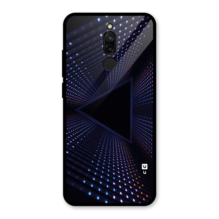 Stars Abstract Glass Back Case for Redmi 8