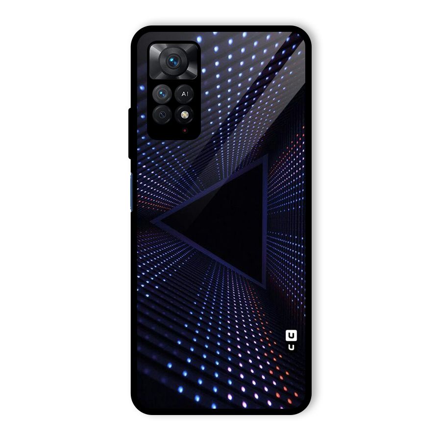 Stars Abstract Glass Back Case for Redmi Note 11 Pro